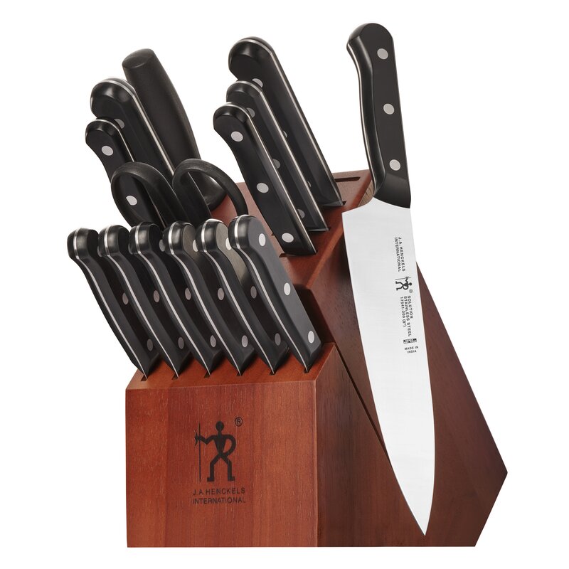 henckels knife set 20 piece